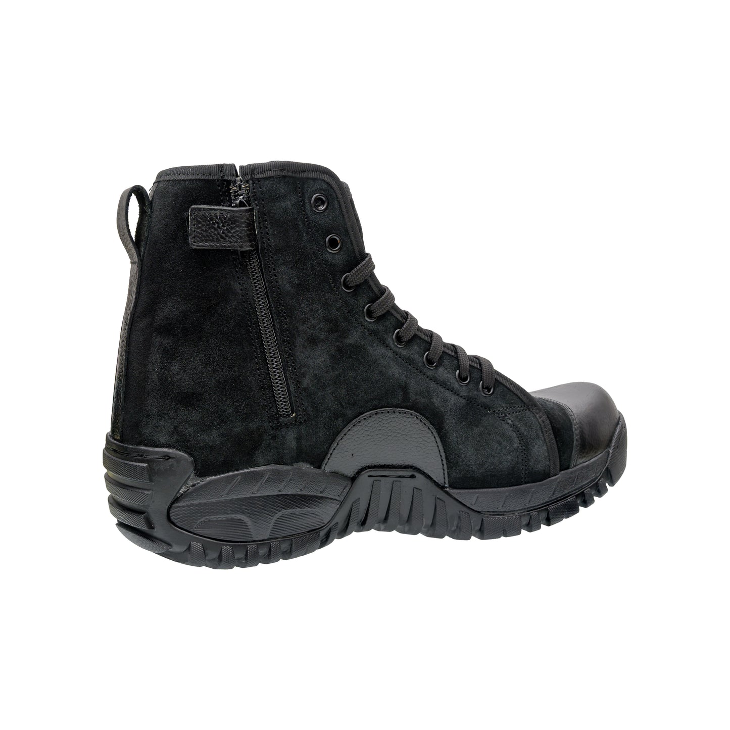 Black Saber Zip Shoes