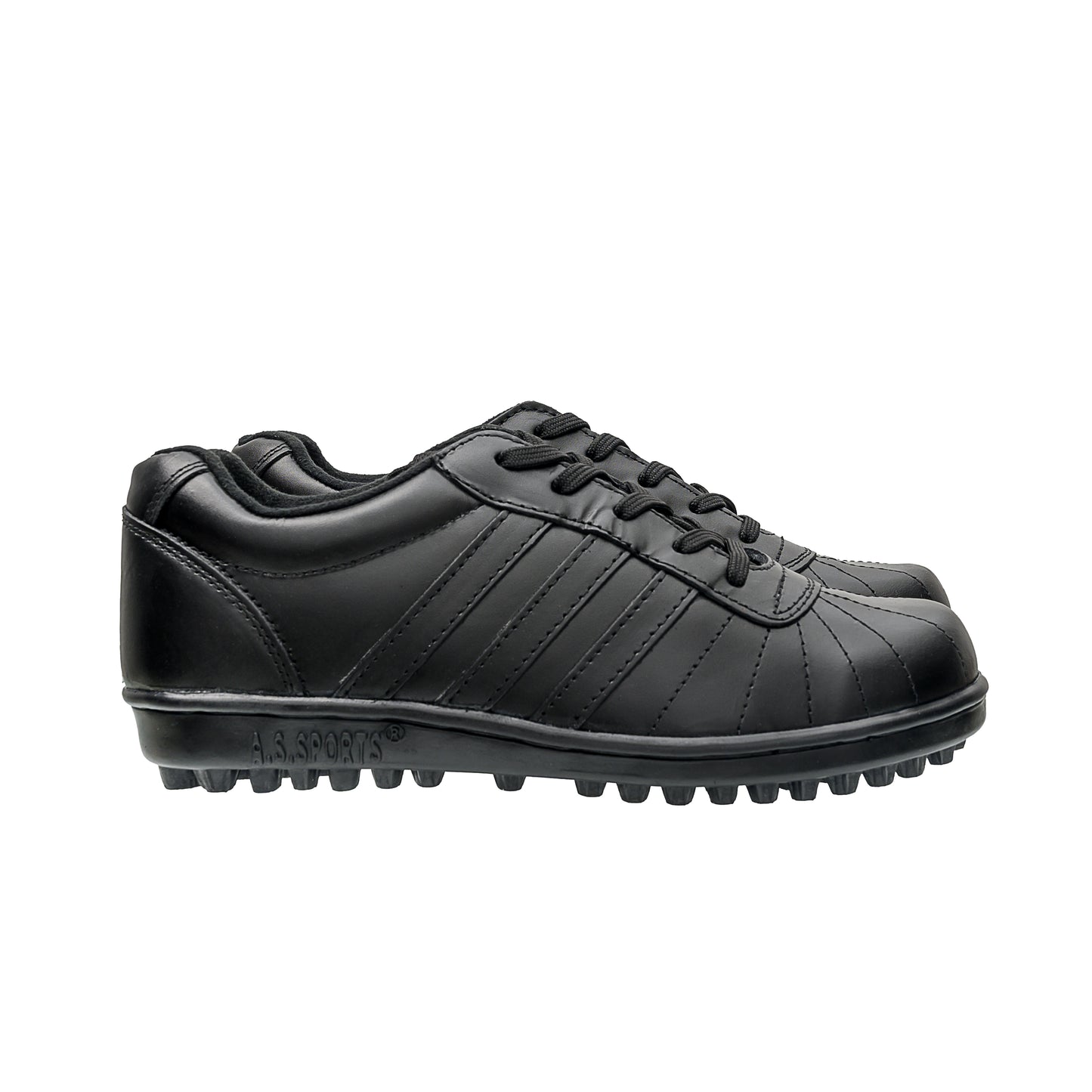 Black Full Leather Cut