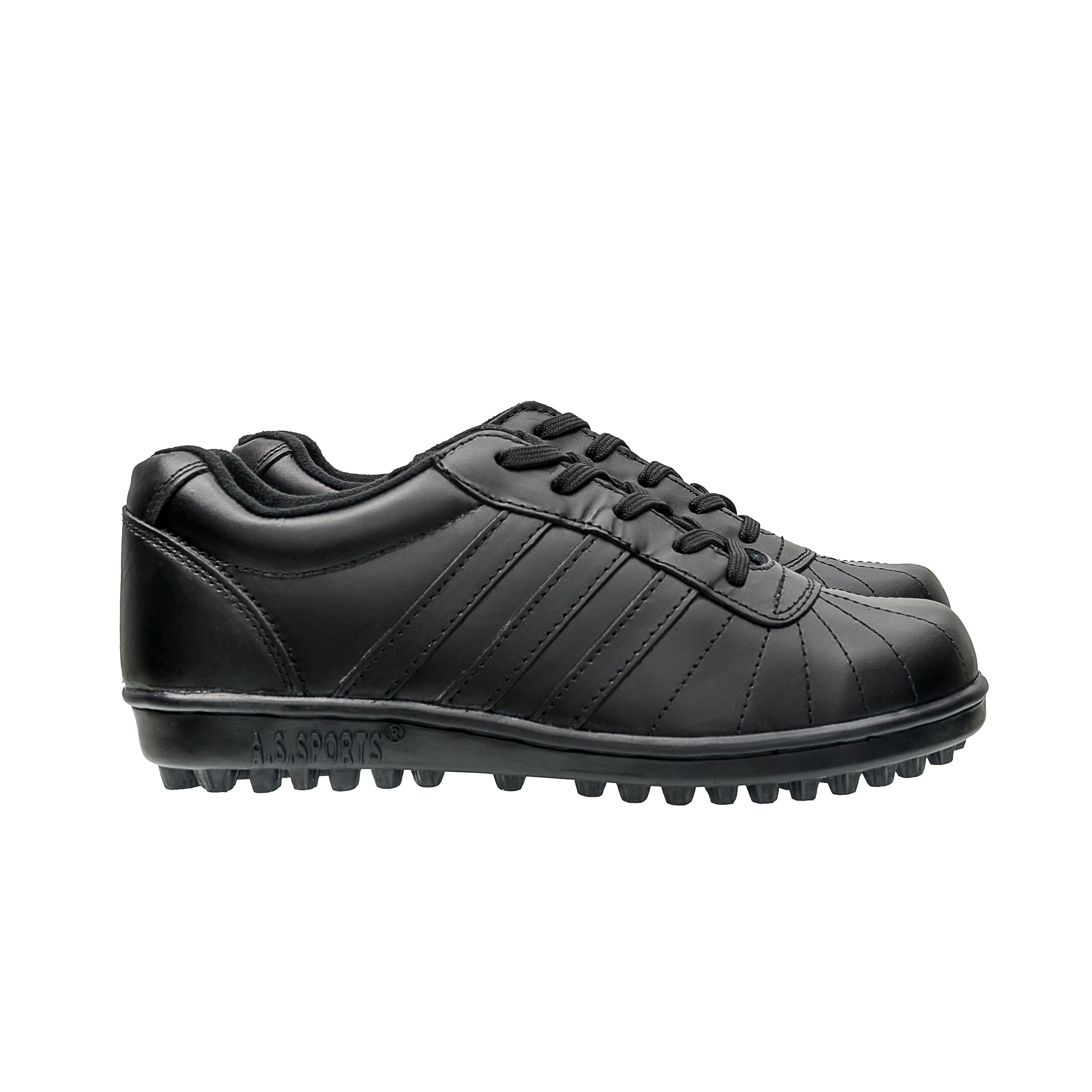 Black Full Leather Cut