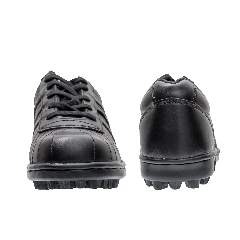 Black Full Leather Cut