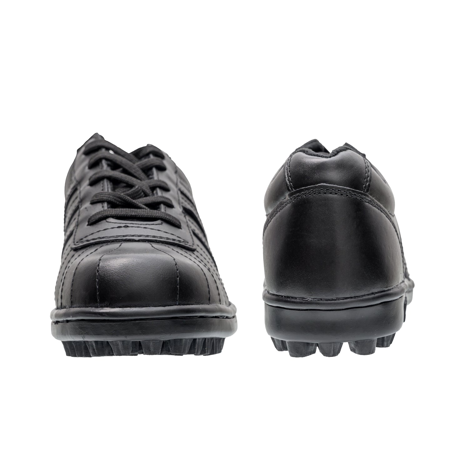 Black Full Leather Cut