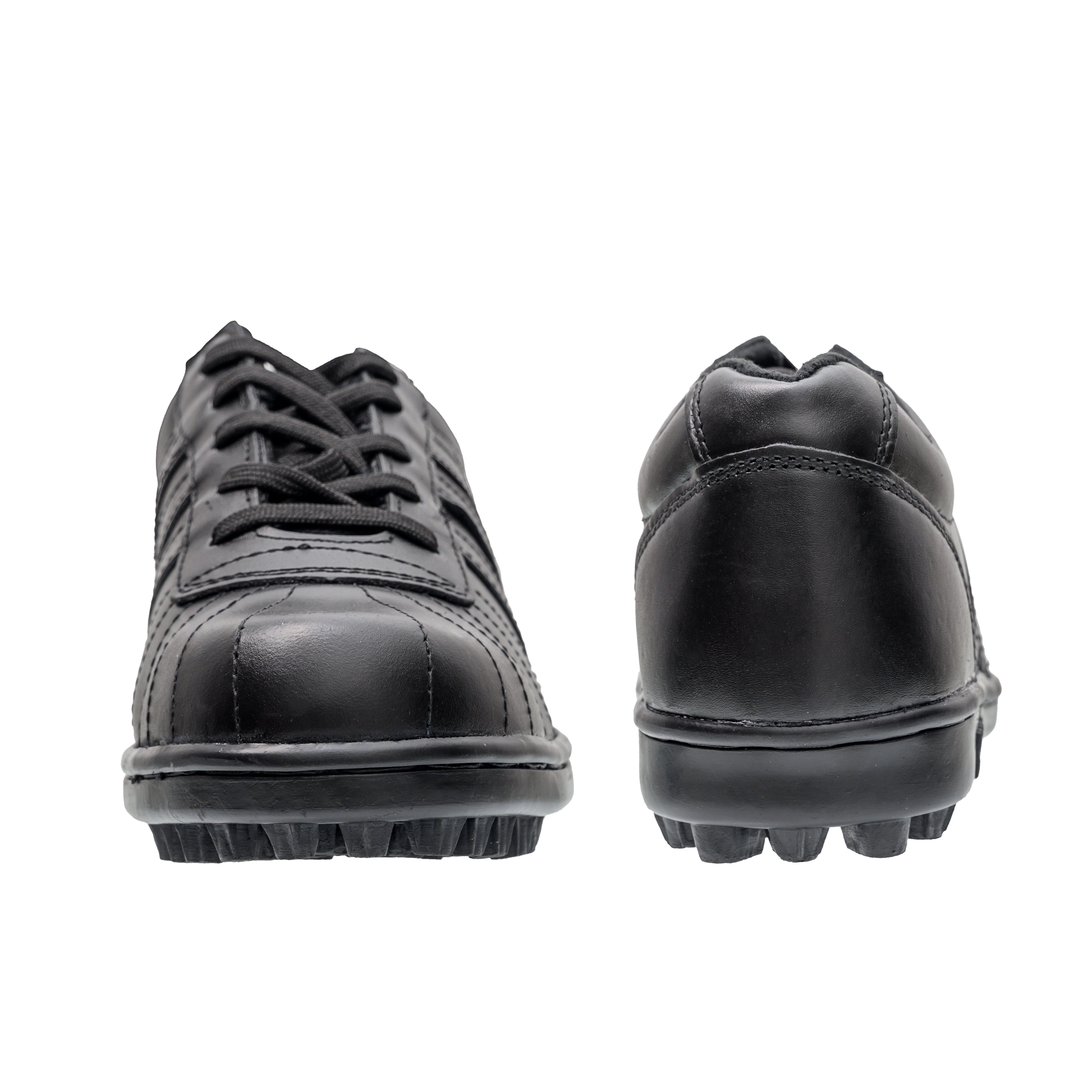 Black Full Leather Cut