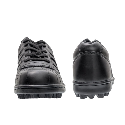 Black Full Leather Cut
