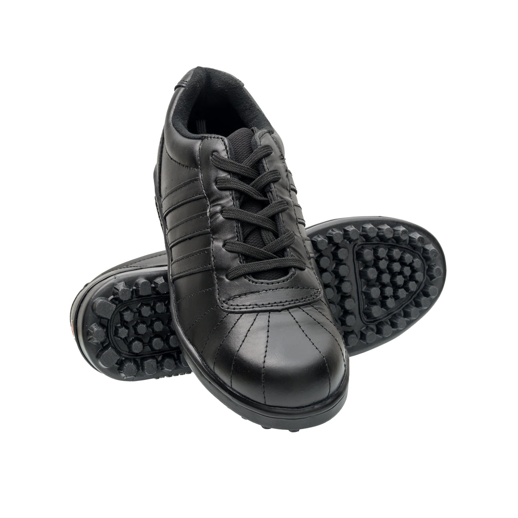 Black Full Leather Cut
