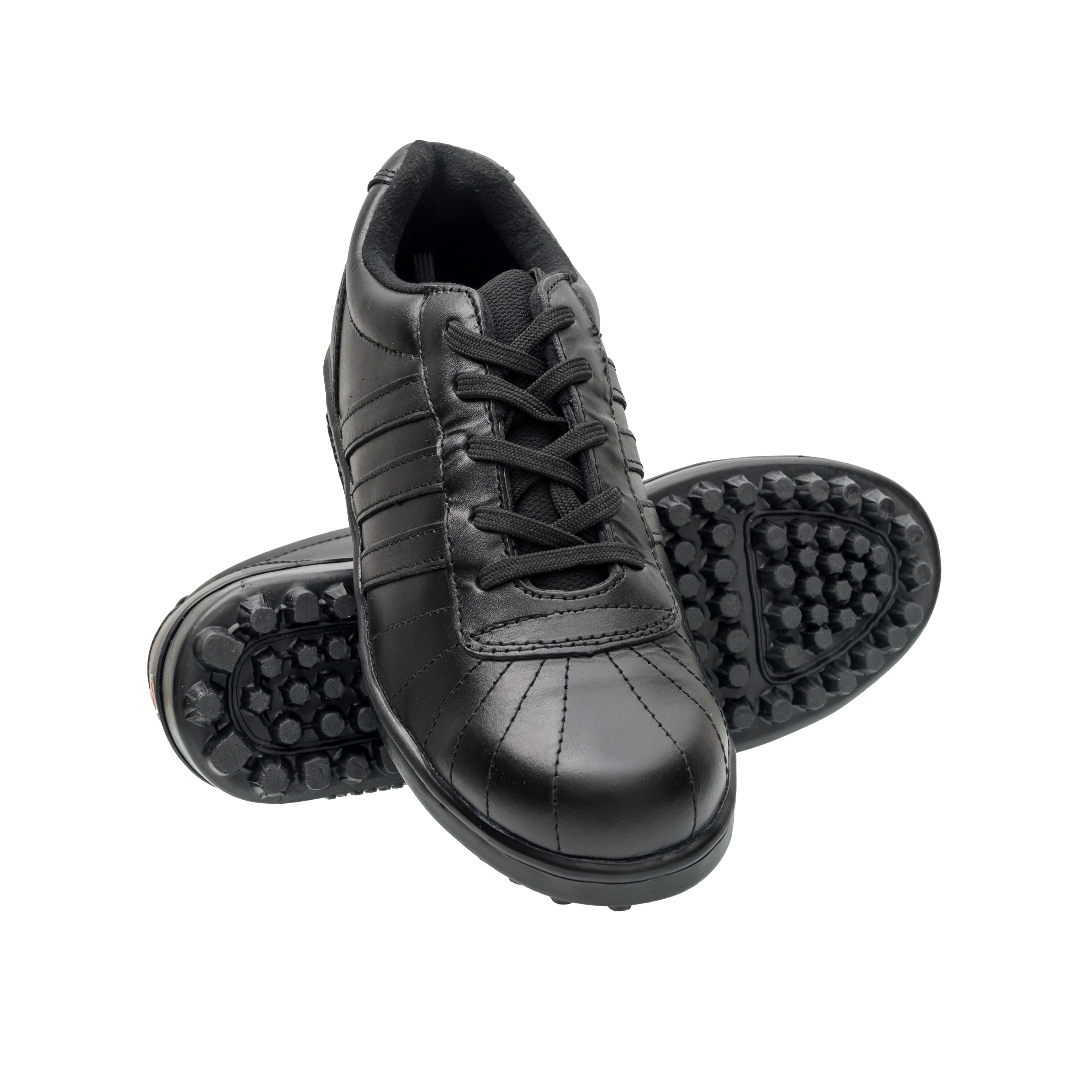 Black Full Leather Cut