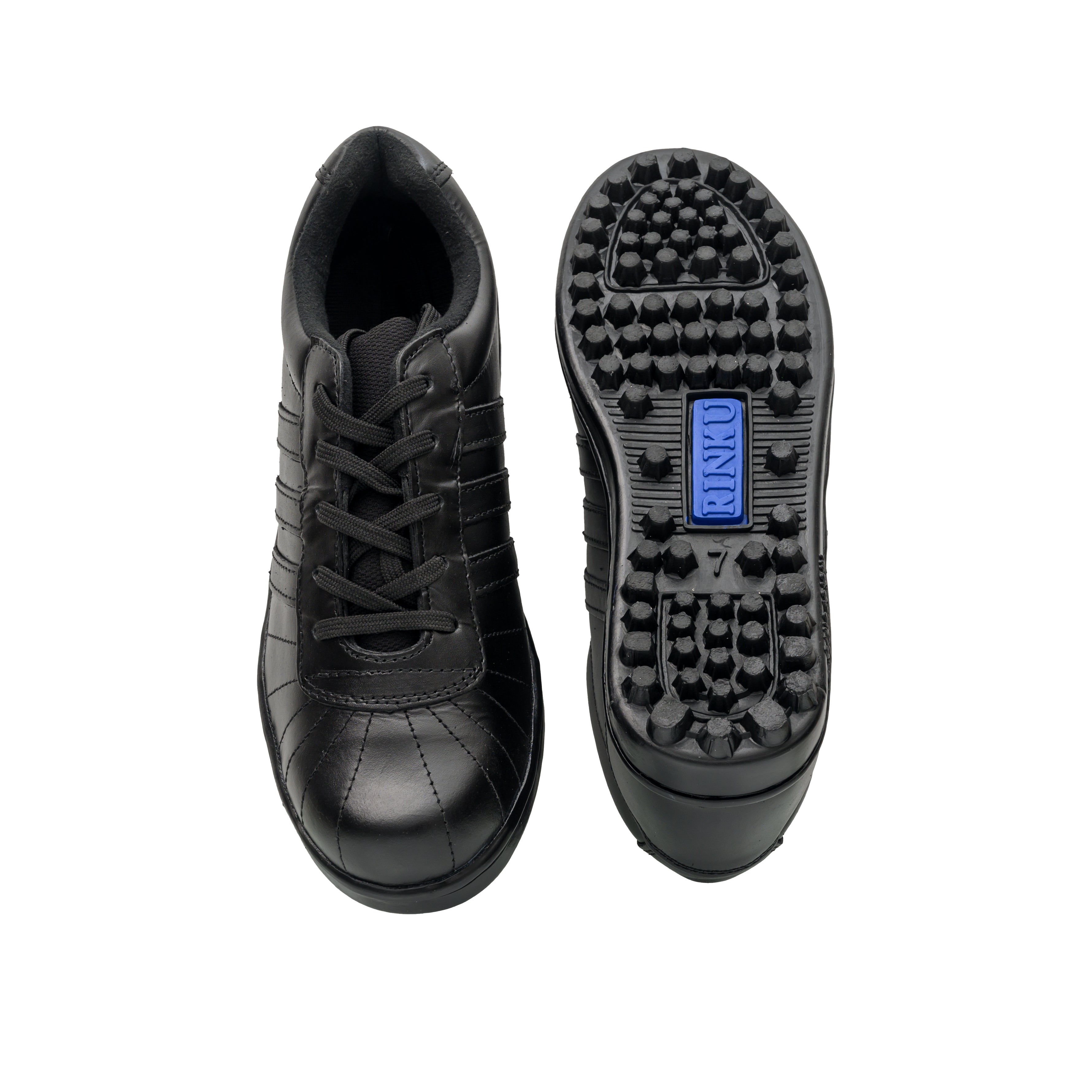Black Full Leather Cut