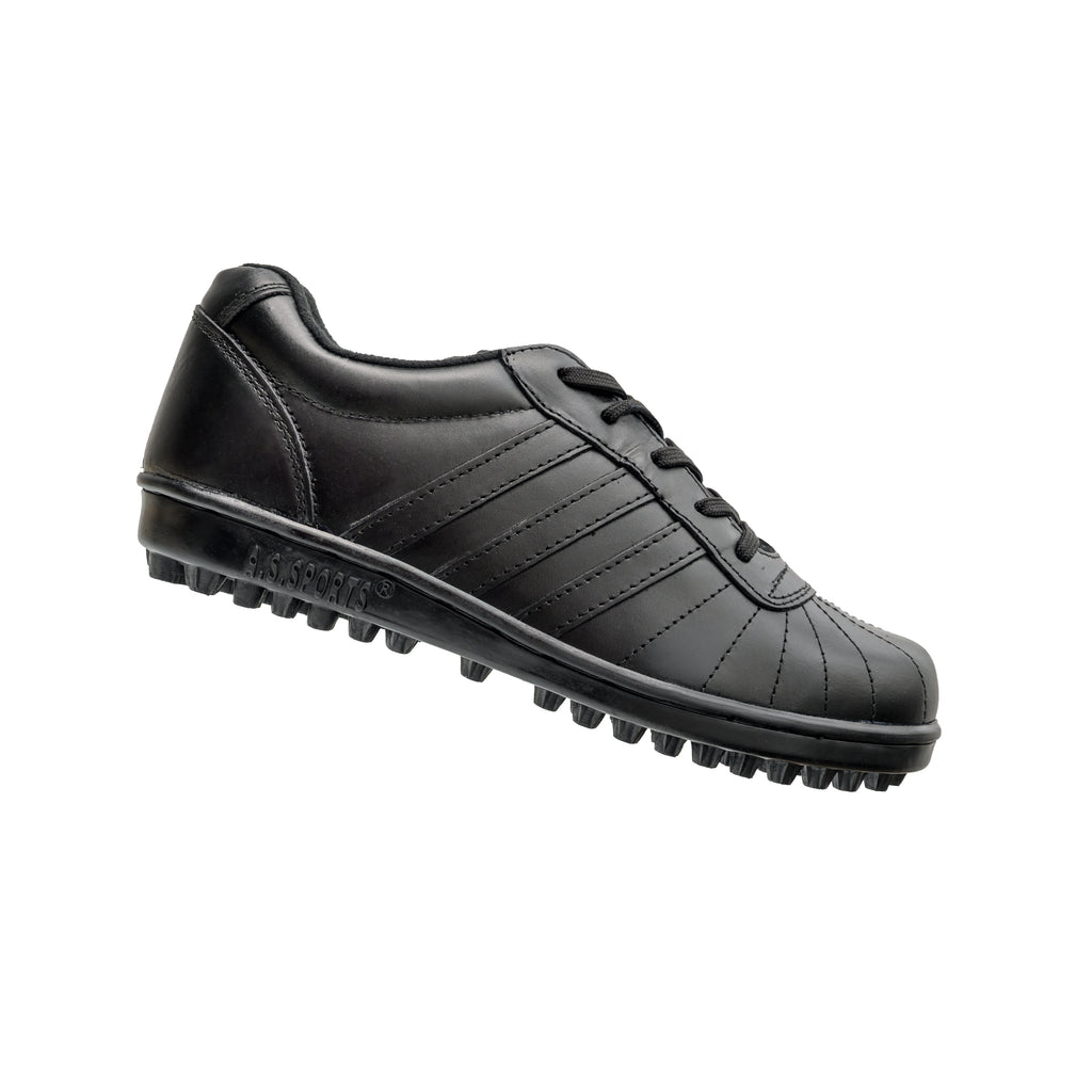 Black Full Leather Cut