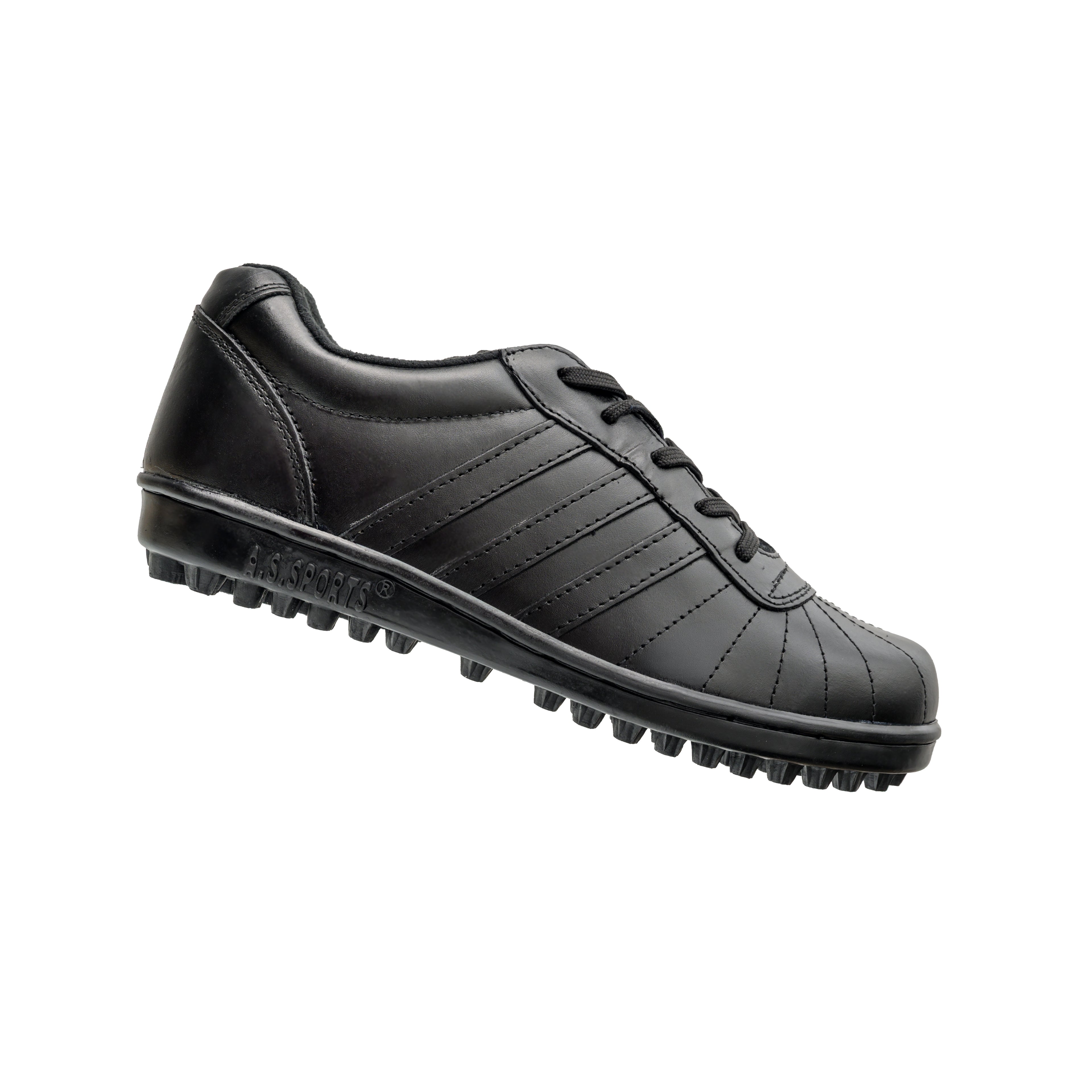 Black Full Leather Cut