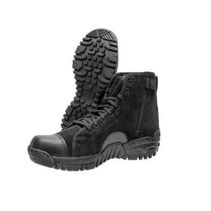 Black Saber Zip Shoes