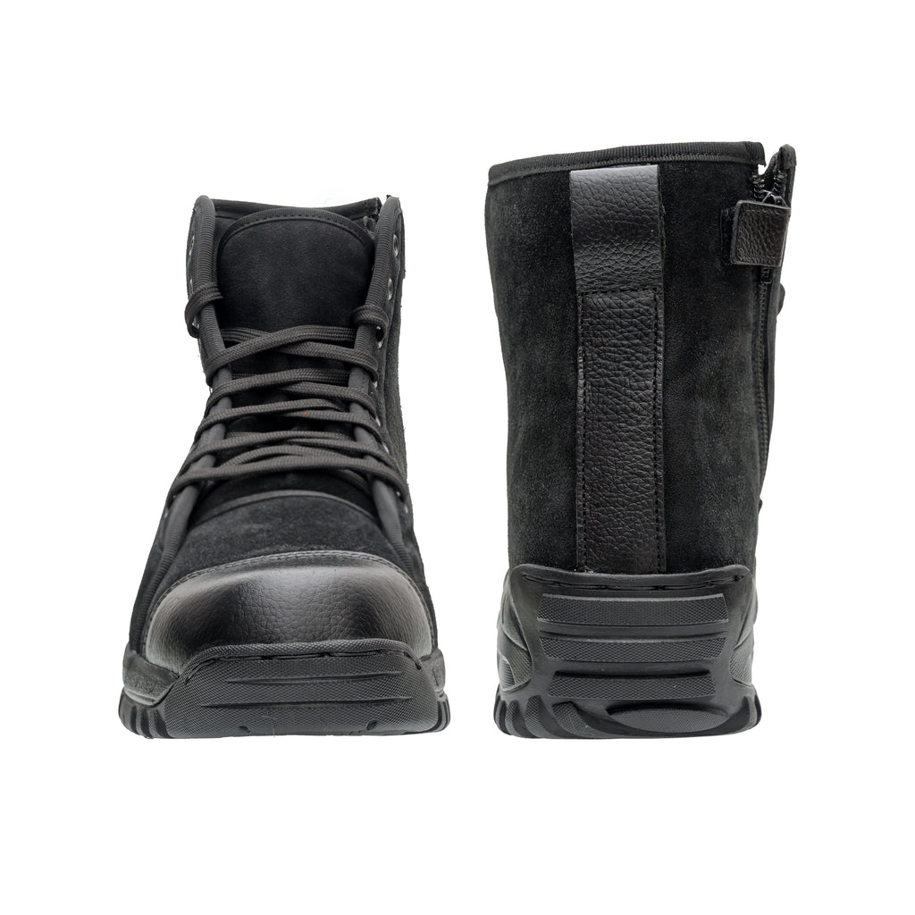 Black Saber Zip Shoes