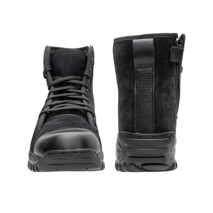 Black Saber Zip Shoes