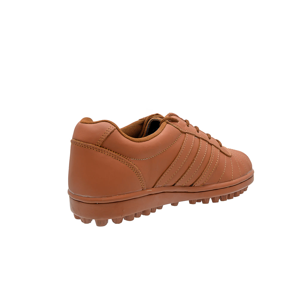 Brown Full Leather Cut Shoes
