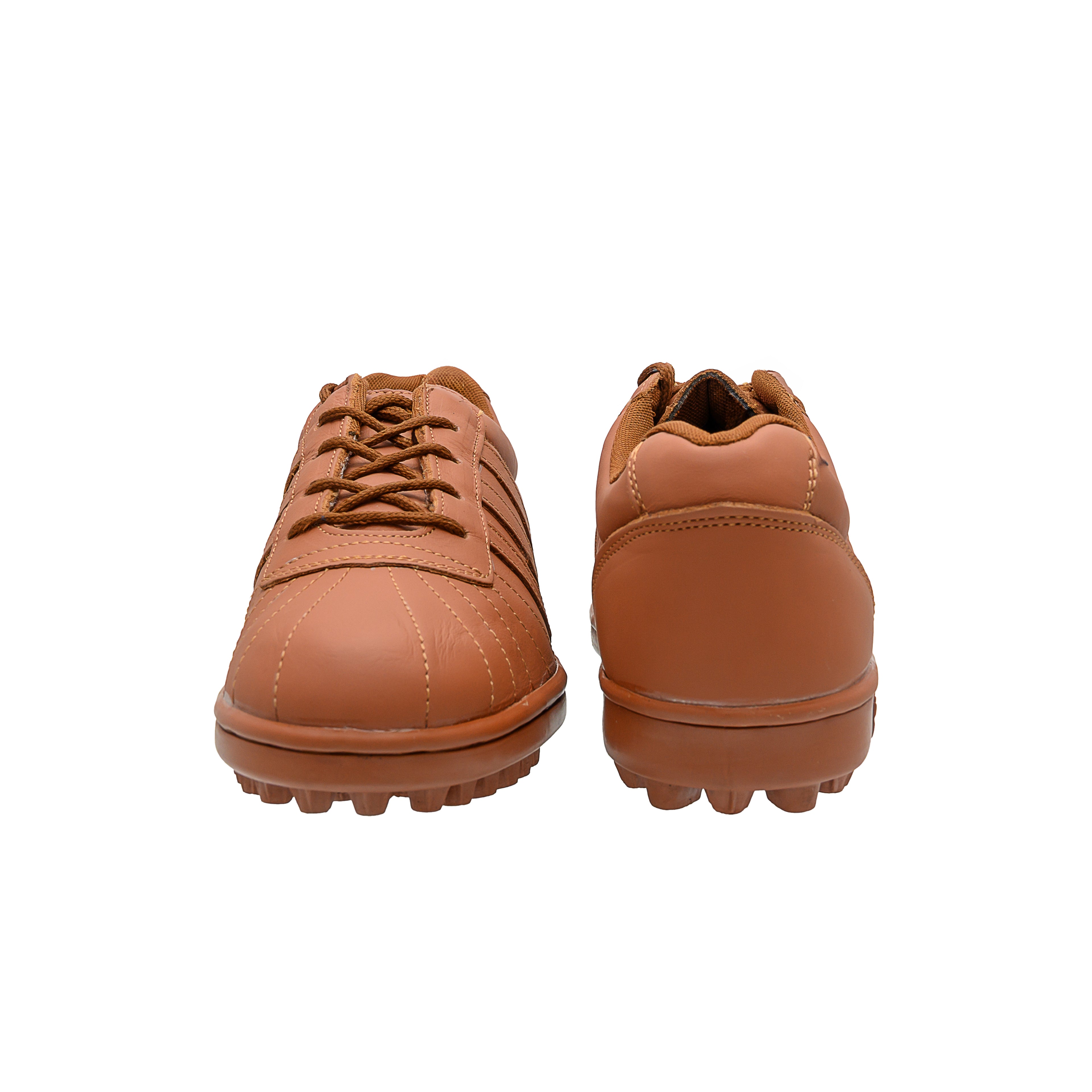 Brown Full Leather Cut Shoes